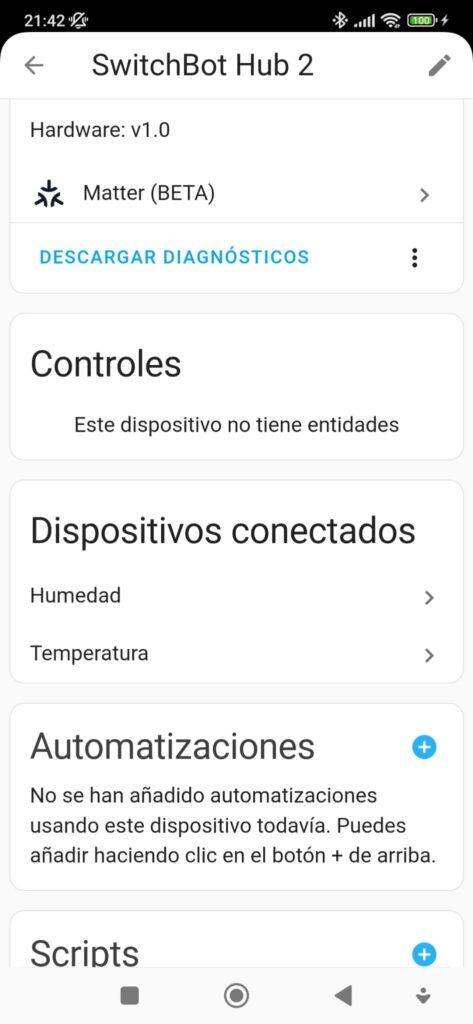 Switchbot hub 2. Analisisgadgets.com