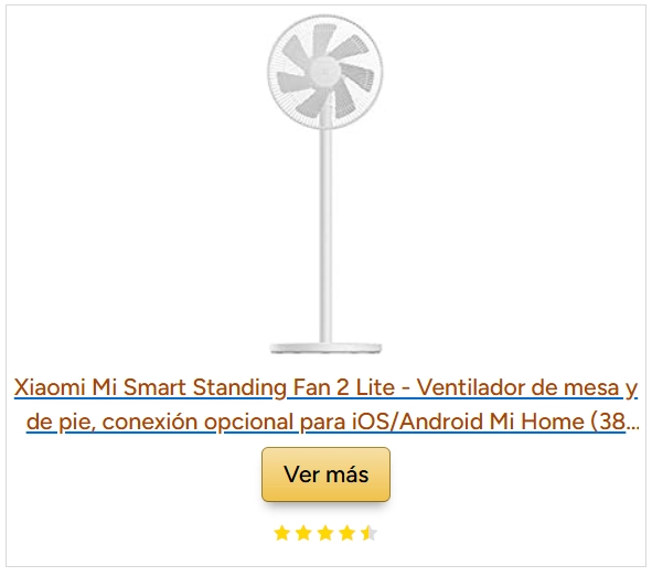 Ventilador Xiaomi Mi Fan 2 Lite