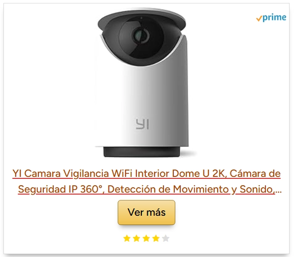cámara Yi Dome U 2K