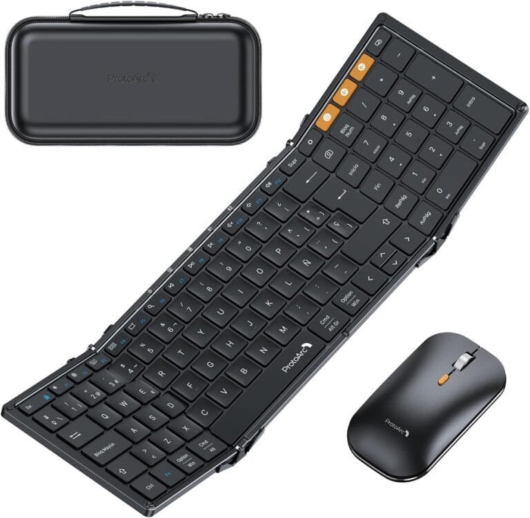 ProtoArc Teclado Plegable y Raton