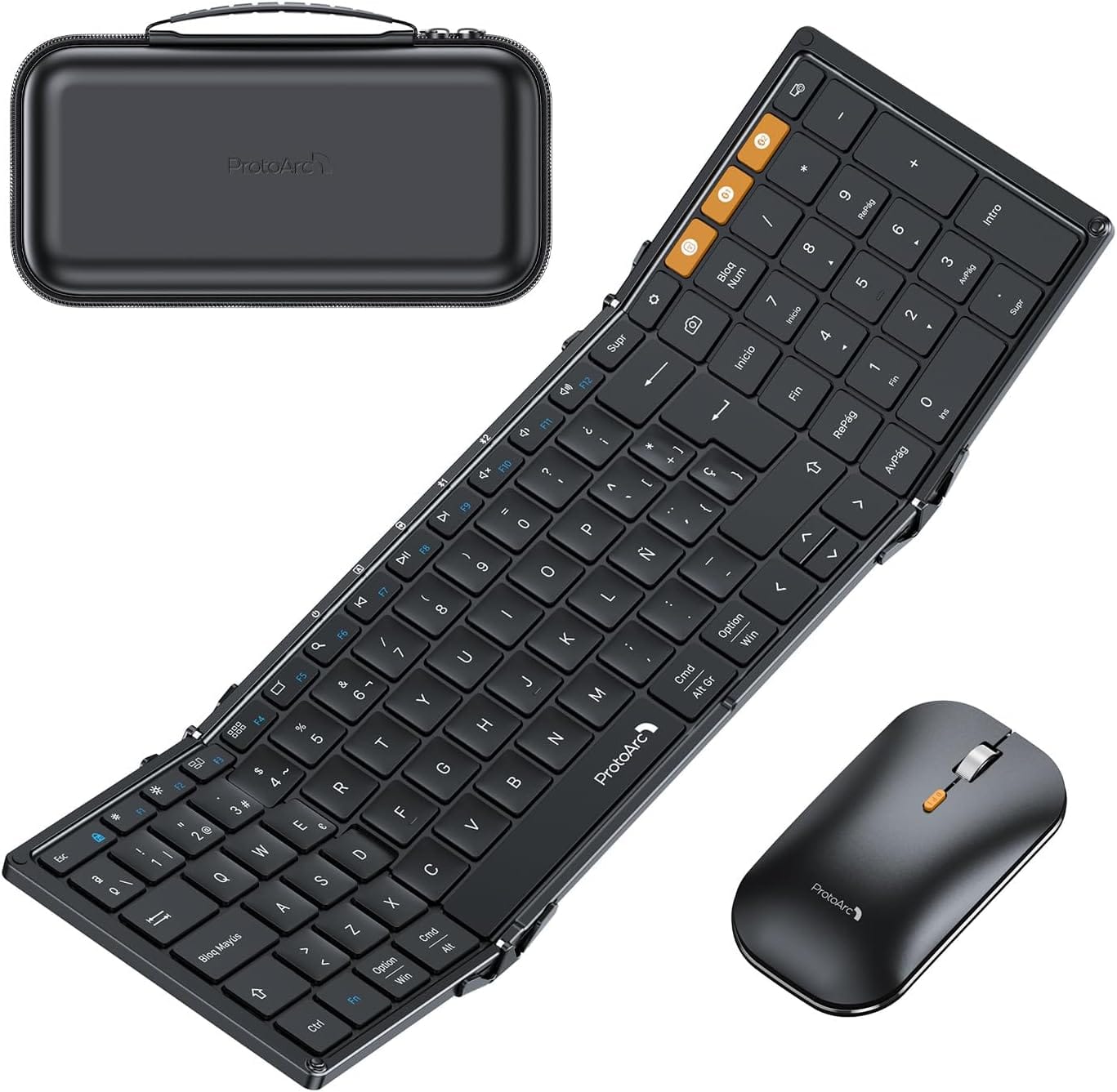 Análisis del teclado y ratón plegable ProtoArc XKM01 Tri-Fold: Portabilidad inteligente para el día a día.