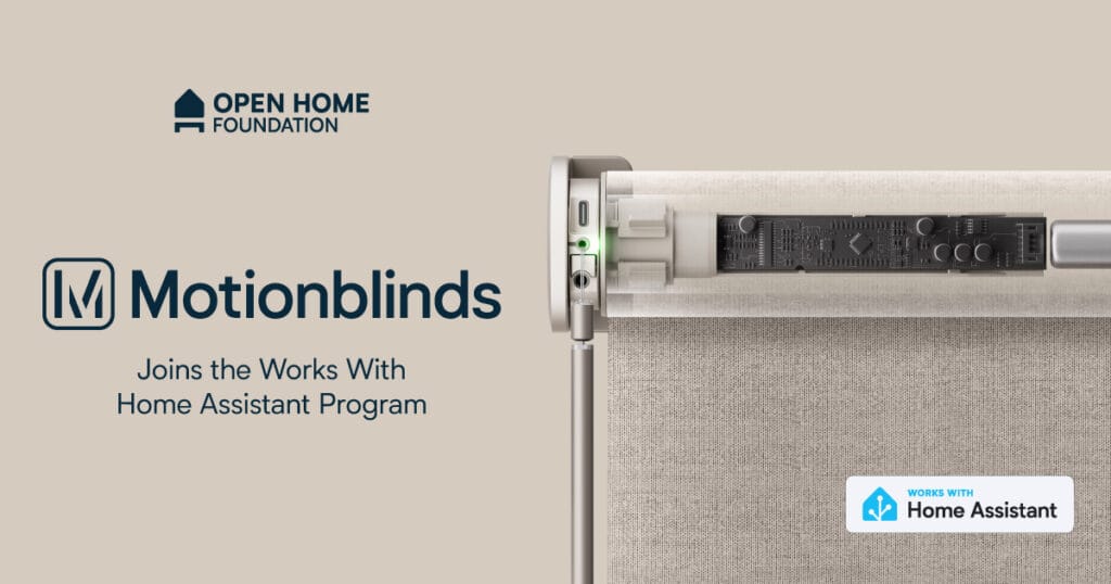 Motionblinds ahora es compatible con Home Assistant