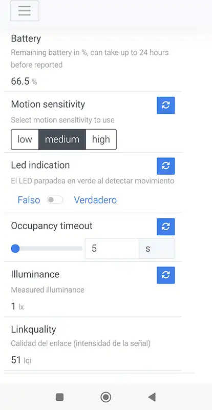 Hue Motion sensor