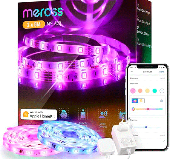 Meross MSL320: análisis de esta tira luces LED económica y funcional