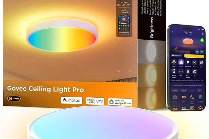 Govee lanza nuevas lámparas de techo compatibles con Matter: ¿vale la pena dar el salto?