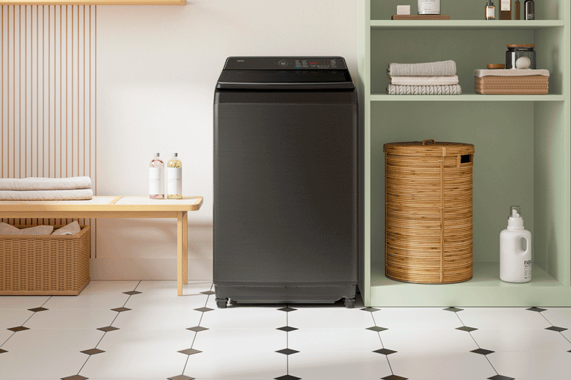 Samsung lanza sus primeras lavadoras de carga superior con inteligencia artificial