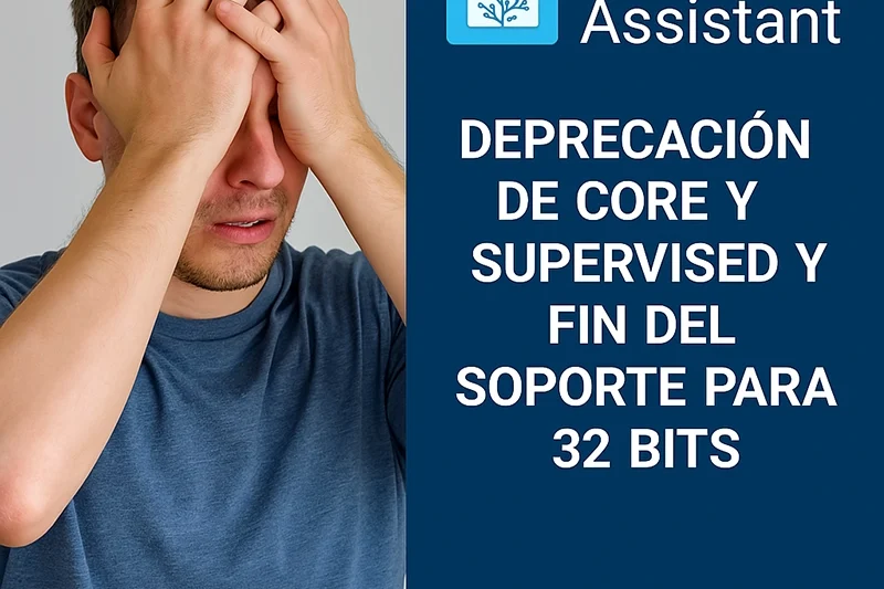 Adiós a Home Assistant Core, Supervised y 32 bits: Detalles del Fin de Soporte