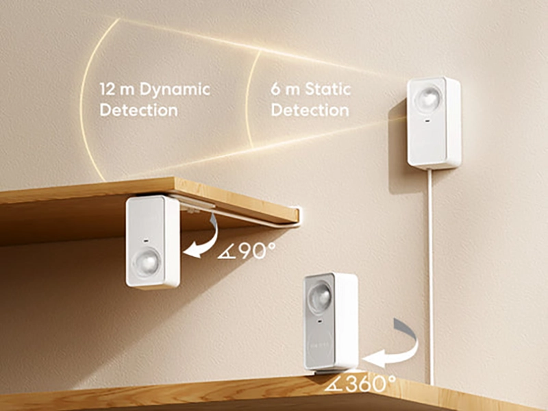 como colocar el Sensor de presencia Meross MS600