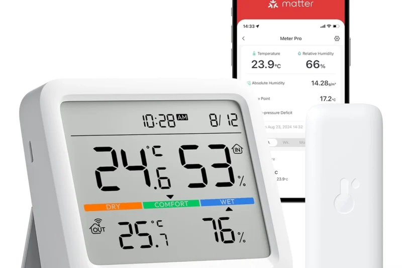 SwitchBot Meter Pro: análisis completo del sensor de temperatura y humedad con pantalla grande y sensor exterior
