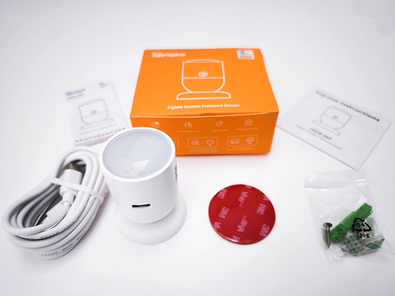 Unboxing Sonoff SNZB-06P, contenido