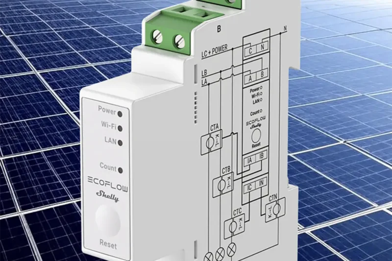 EcoFlow x Shelly Smart Meter: monitorización inteligente y ahorro energético para sistemas solares domésticos