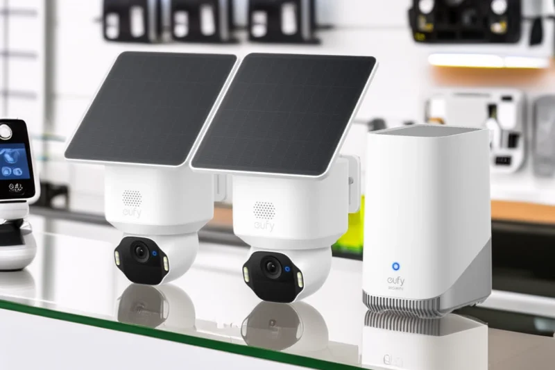 eufy lanza la SoloCam E42: cámara de seguridad 4K con energía solar y sin suscripciones