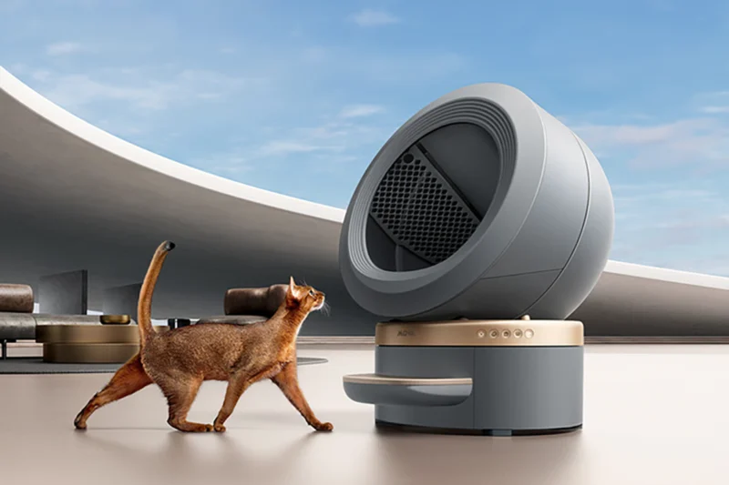 MOVA LR10 Prime: la caja de arena inteligente que se limpia sola y elimina los olores hasta 15 días