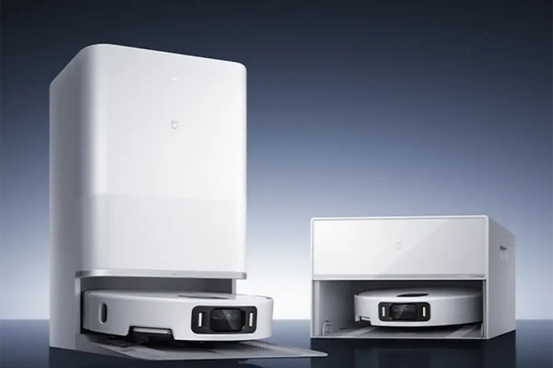 Mijia 5 Pro: el robot aspirador más potente de Xiaomi llega con triple cámara AI y limpieza automática