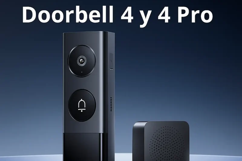 Xiaomi Smart Doorbell 4 y 4 Pro: nuevos timbres inteligentes con doble cámara, detección de personas y batería de hasta 6 meses
