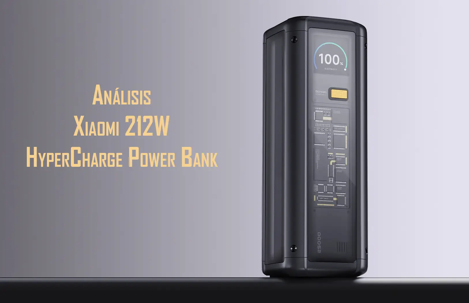 Xiaomi 212W HyperCharge Power Bank: análisis, especificaciones y pruebas reales