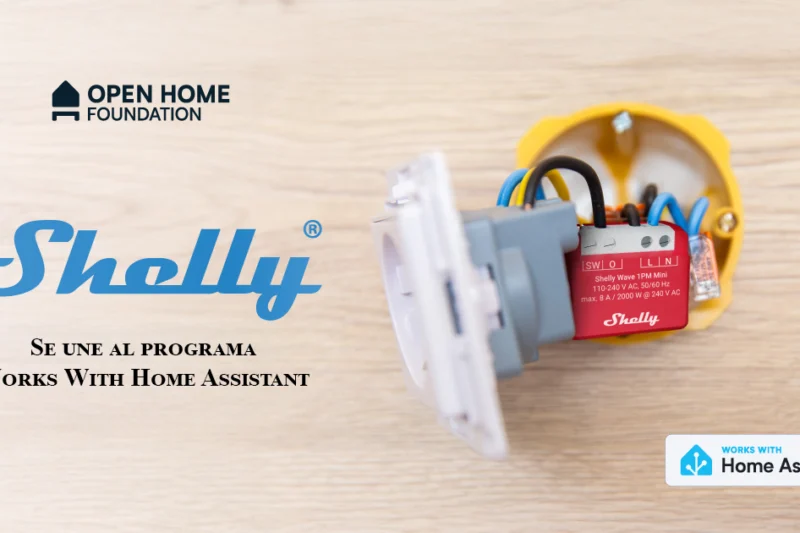 Shelly se une al programa Works with Home Assistant con sus primeros dispositivos Z-Wave certificados