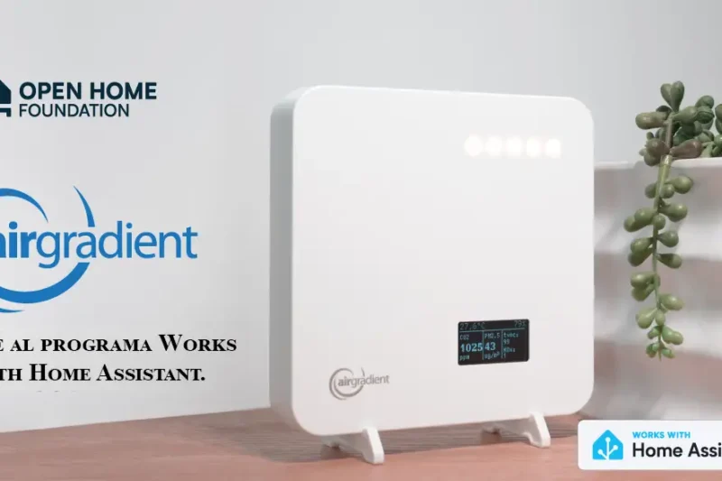AirGradient se une a Works with Home Assistant: monitores de aire con integración local y código abierto