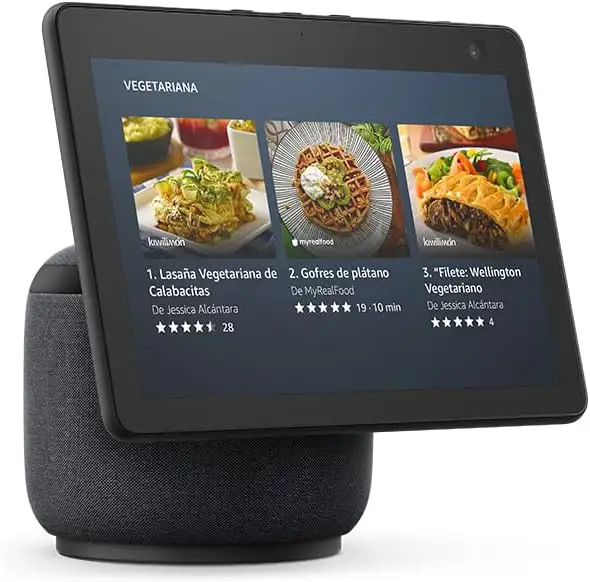 Echo Show 10 (Última generación) en color antracita