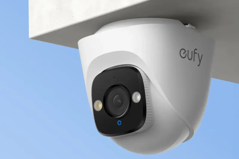 Eufy PoE Turret E41: nueva cámara de seguridad 4K con IA y visión nocturna a color llega a Europa