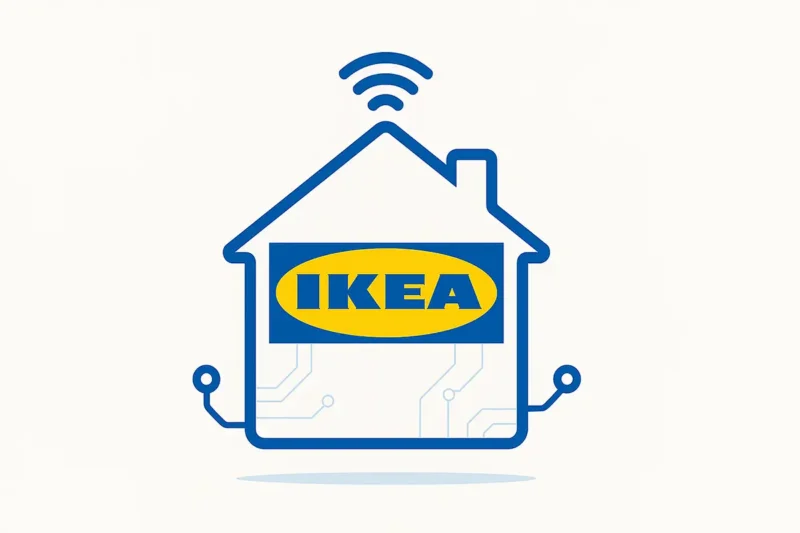 IKEA Timmerflotte: sensor de temperatura y humedad con Matter-over-Thread y pantalla