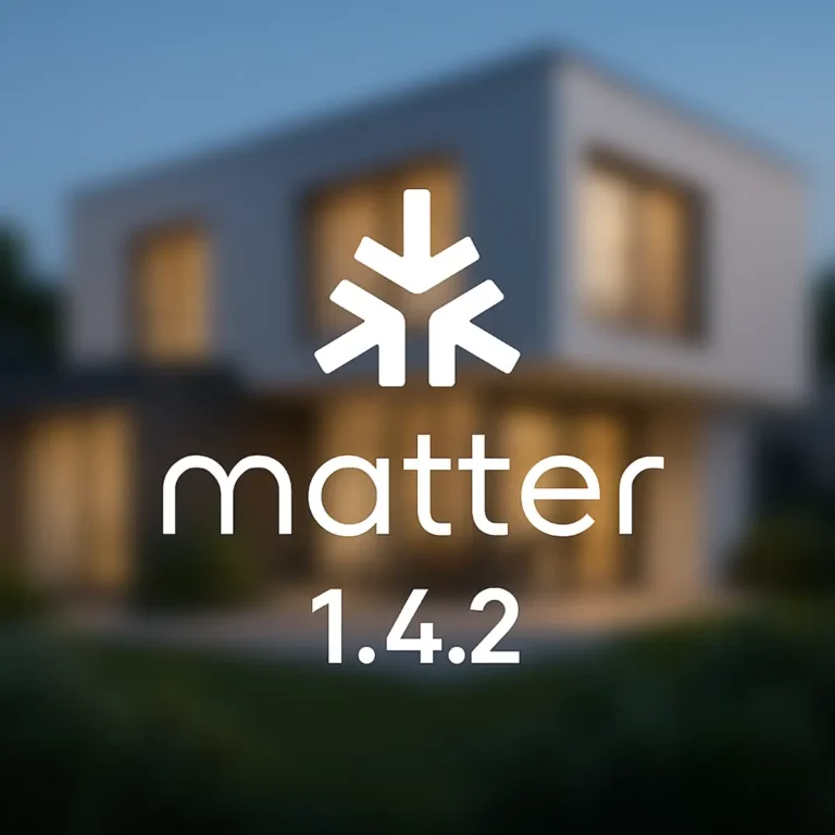Novedades de la actualización Matter 1.4.2 para el hogar inteligente. El protocolo permite la configuración solo por Wi-Fi y mejora la seguridad.
