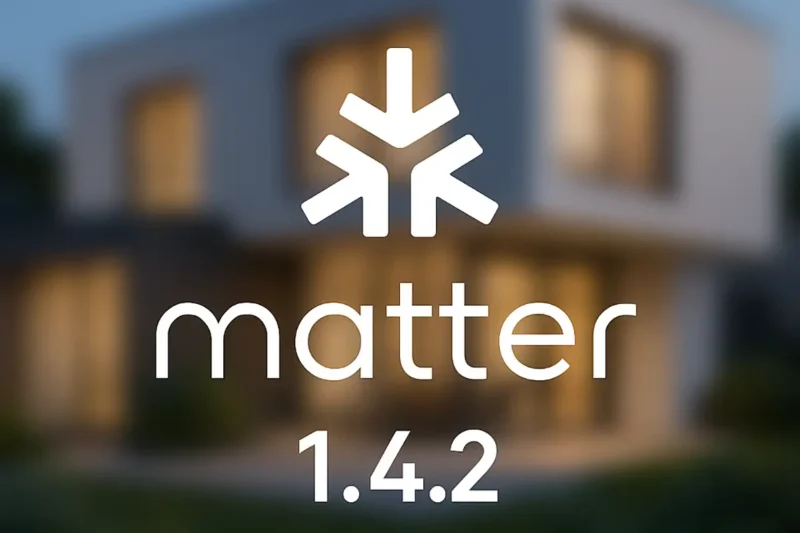 Matter 1.4.2 llega con instalación Wi-Fi, mejoras de seguridad y control de robots aspiradores