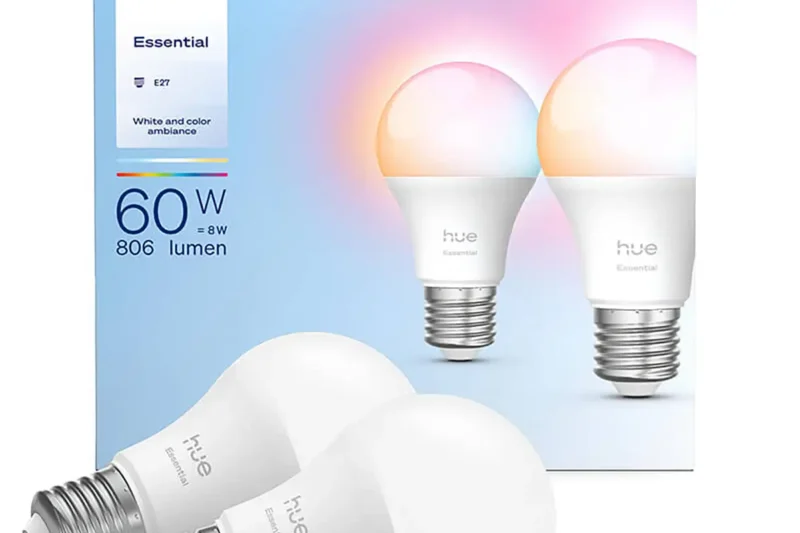 Philips Hue Essential: nueva gama de bombillas inteligentes E27, GU10 y B22 disponible en septiembre
