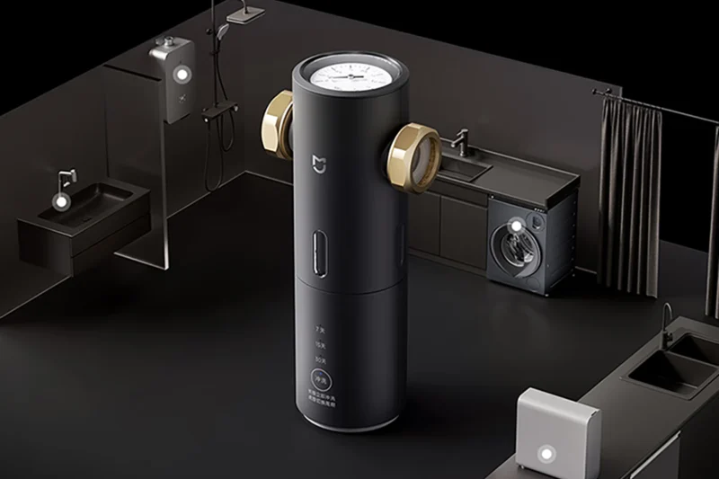 Xiaomi lanza el Mijia Pre-Filter Pro: filtrado de agua con enjuague automático y  2 años de batería.