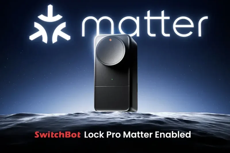 SwitchBot Lock Pro Matter Enabled disponible en España: cerradura sin hub y con Wifi.