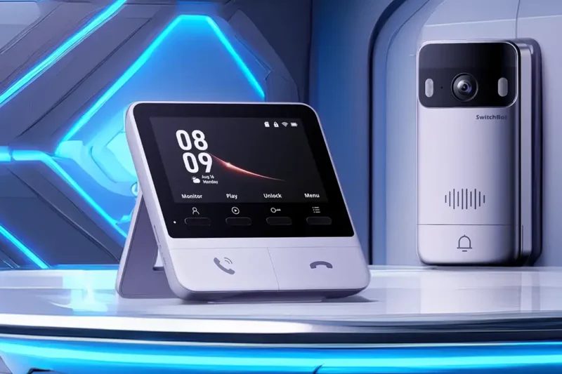 SwitchBot Video Doorbell 2K con pantalla de 4,3″, NFC y opción de panel solar llega a Europa