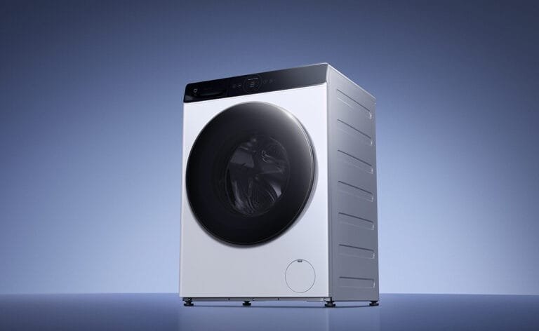Lavasecadora inteligente Xiaomi Mijia Front Load Washer Dryer Pro 9 kg, con su diseño minimalista, panel de control táctil y motor Direct Drive silencioso con 12 años de garantía.