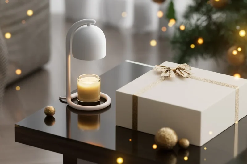 Lámpara calentadora de velas de SwitchBot con Matter: geofencing, control local y app