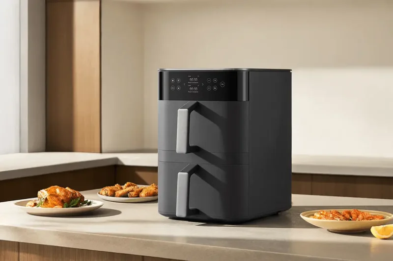 Xiaomi Smart Double Stack Air Fryer 12L: la freidora de aire doble cesta apilada que cocina cuatro platos a la vez