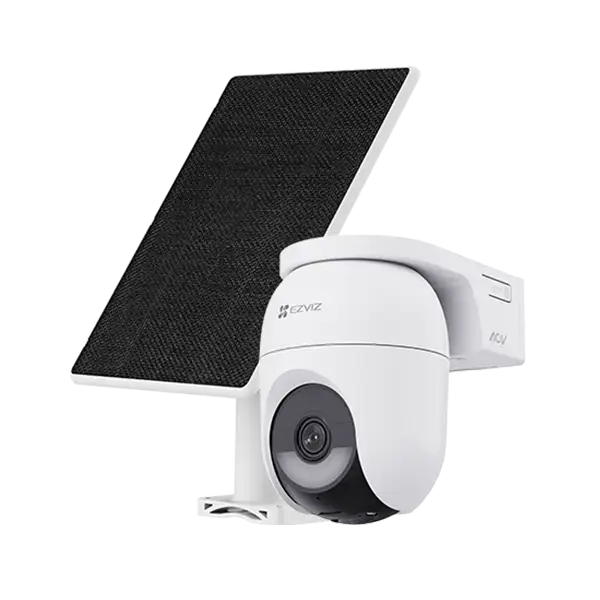 Ezviz CB8 Lite 4G Kit con cámara 2K, batería y panel solar de 5 W para vigilancia exterior
