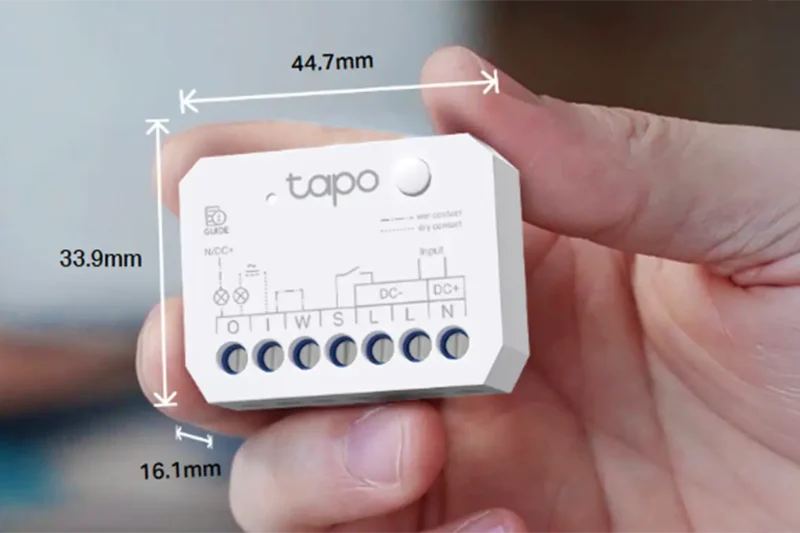 Tapo S110E: el nuevo módulo relé con Matter para garajes, calderas y balcones solares