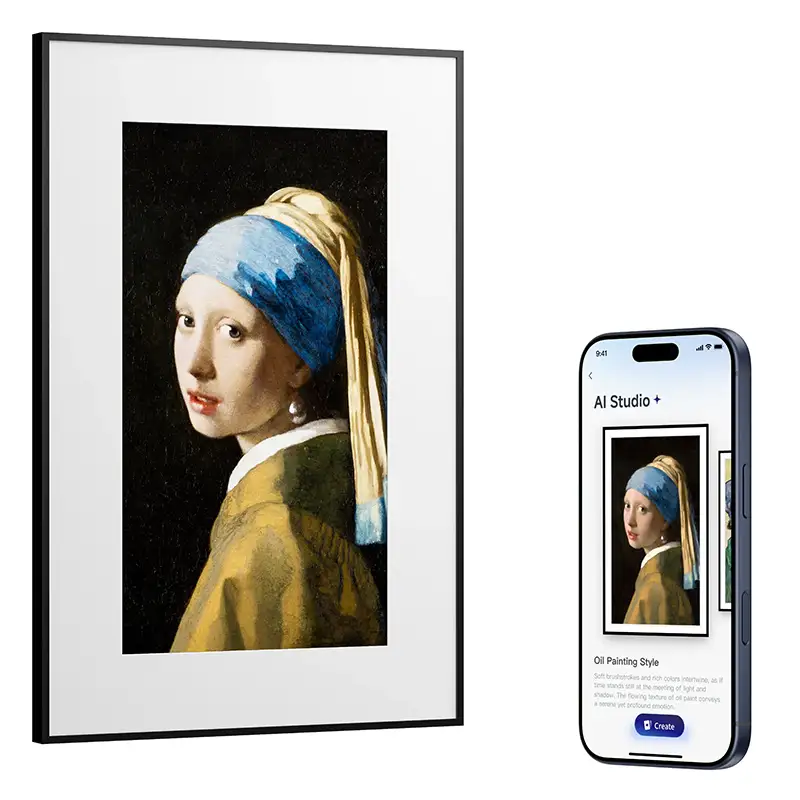 SwitchBot AI Art Frame marco digital E Ink con IA