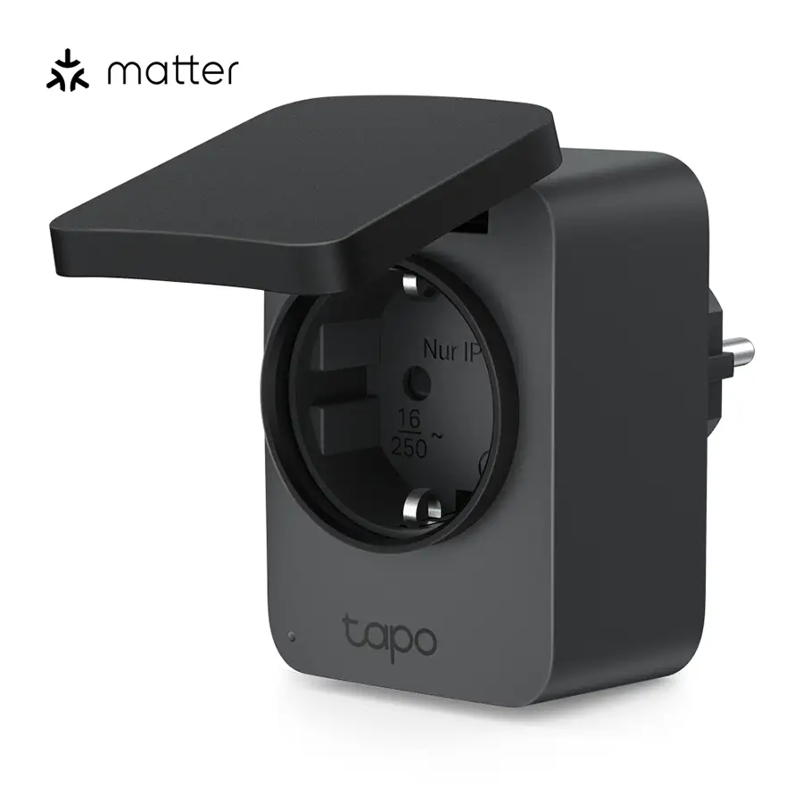 TP-Link Tapo P410M, enchufe exterior Matter IP54