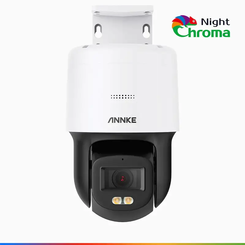 Cámara de seguridad Annke NightChroma NCPT500 PoE PTZ 3K con visión nocturna a color
