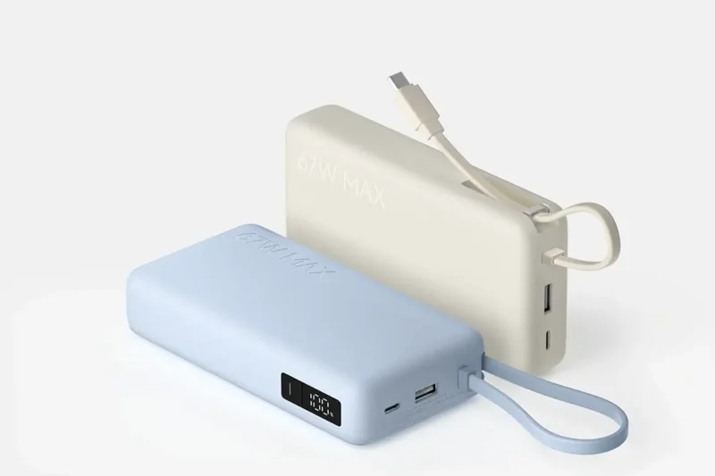 Xiaomi 67W Power Bank con cable USB-C integrado llega a España (10.000 y 20.000 mAh)
