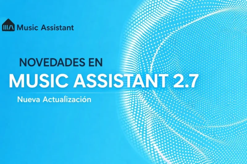 Music Assistant 2.7 se renueva: streaming remoto, perfiles y Sendspin