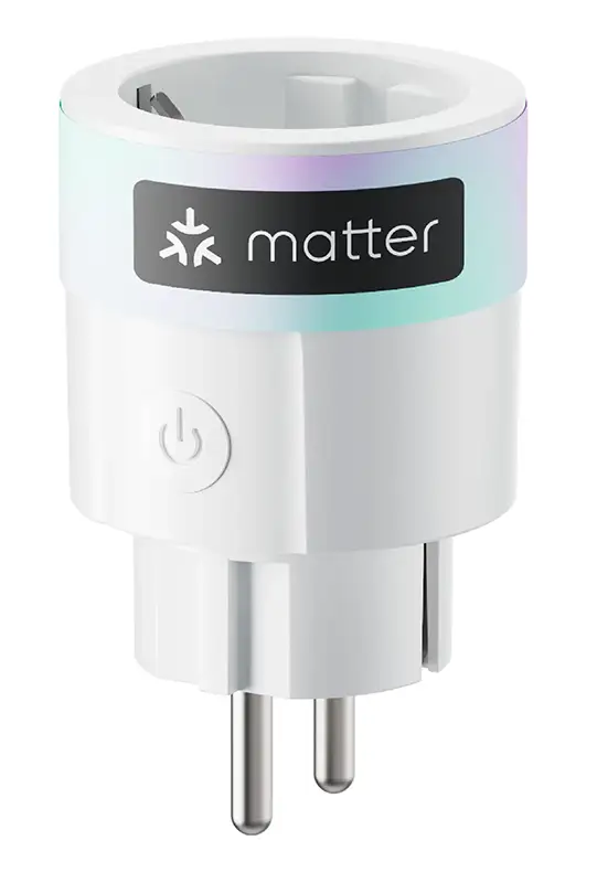 SwitchBot Plug Mini EU, enchufe inteligente Wi-Fi con Matter y monitorización de consumo