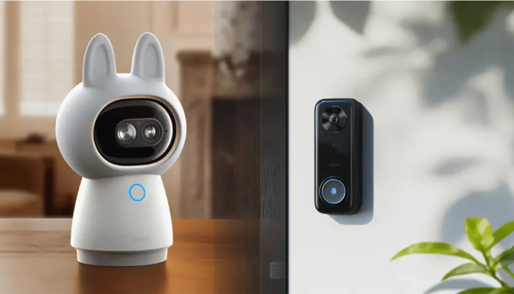 Aqara Camera Hub G350 y Doorbell Camera G400 en imagen promocional oficial
