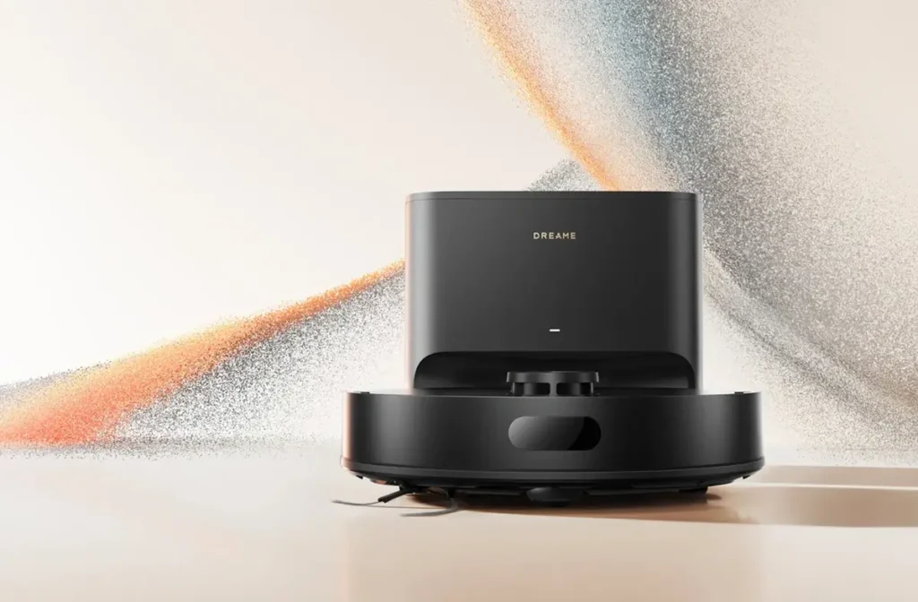 Dreame D20 Air Plus con base de autovaciado en color negro