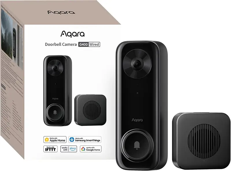 Aqara Doorbell Camera G400 videoportero con PoE, RTSP, ONVIF y compatibilidad con Home Assistant