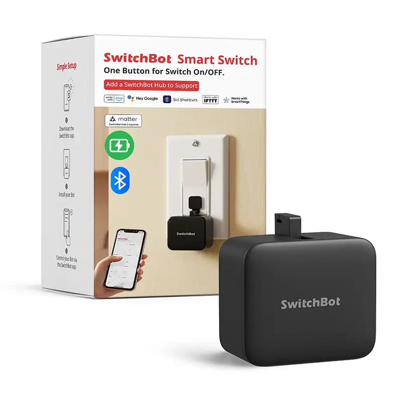 SwitchBot Bot Rechargeable con carga USB-C