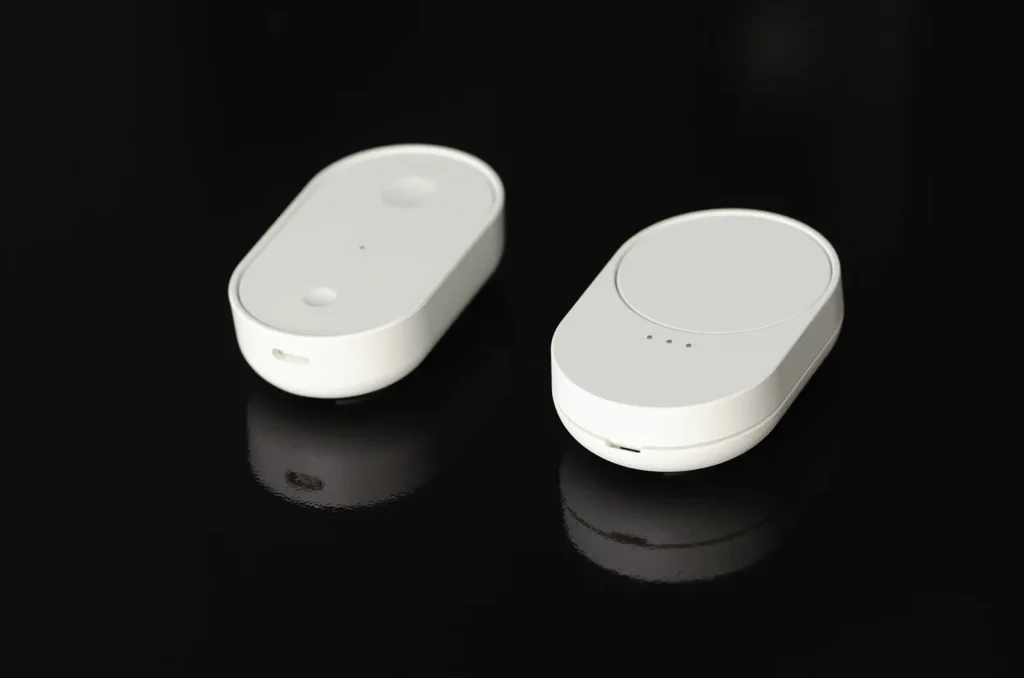 Comparativa entre IKEA BILRESA Dual Button y IKEA BILRESA Scroll Wheel sobre fondo negro
