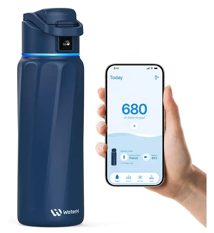 Botella inteligente WaterH Boost