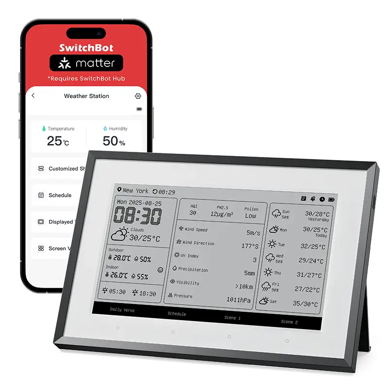 Dónde comprar el SwitchBot E-Ink Home Dashboard, en Amazon o en la tienda oficial de SwitchBot
